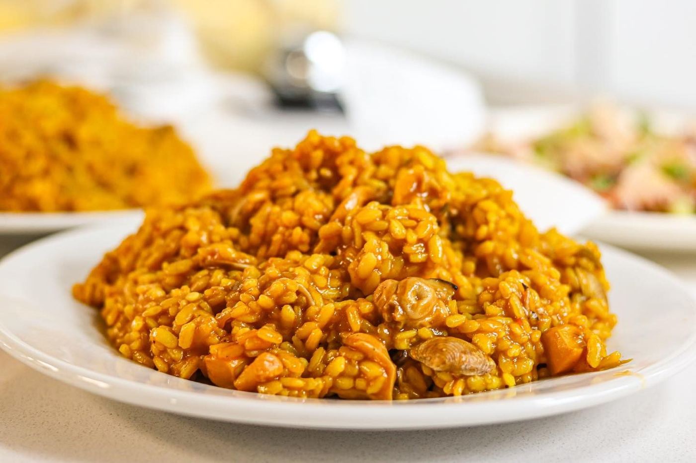 Arroz marinero de la casa