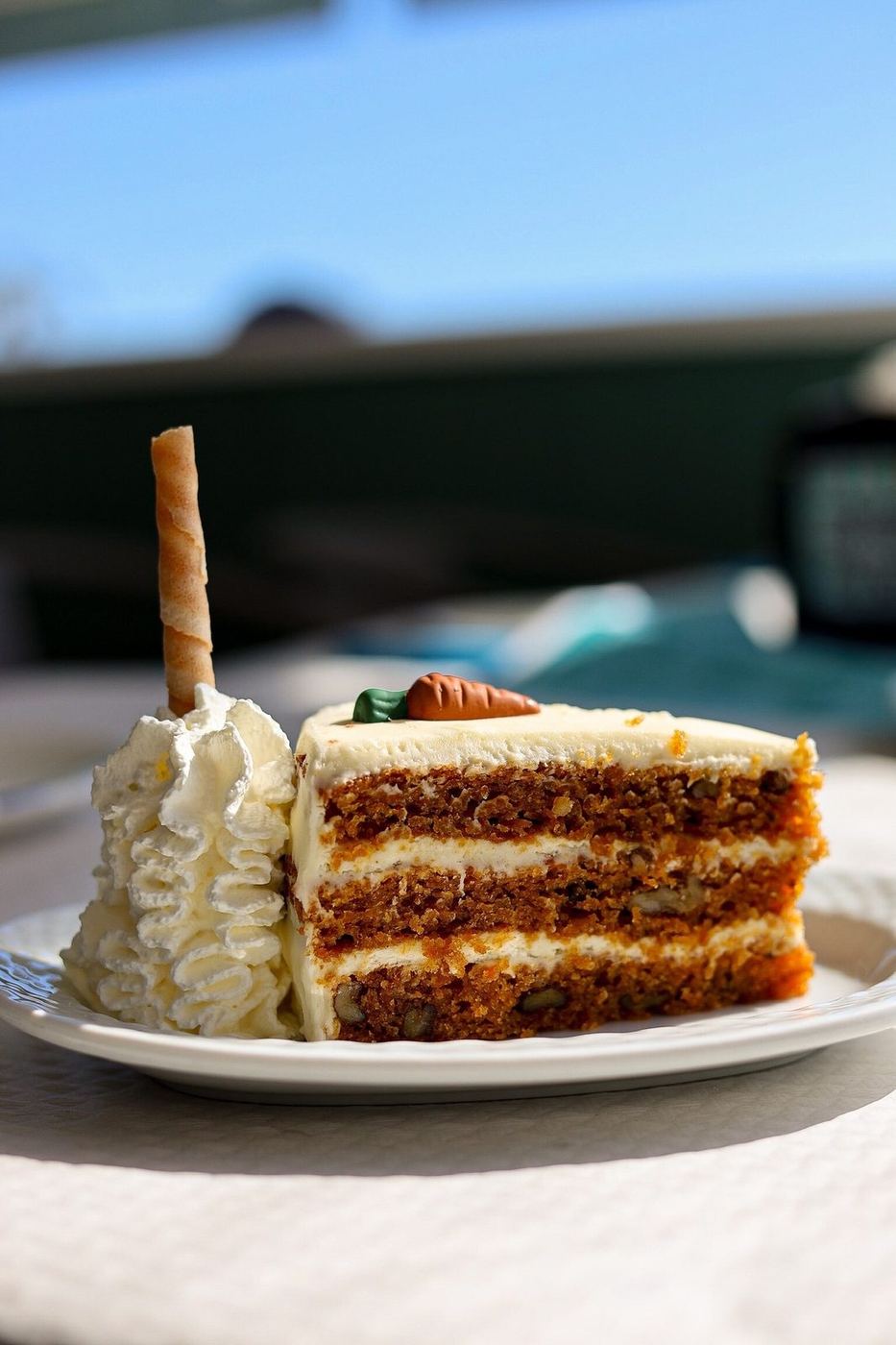 Postre casero de la casa